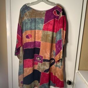NWOT…Boho batik Dress/tunic